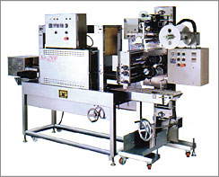 鍋焼き・帯掛け専用シュリンクトンネル/アルミ鍋シュリンクシステム FD-300&SA-2500