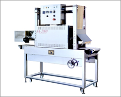 鍋焼き・帯掛け専用シュリンクトンネル/アルミ鍋シュリンクシステム SA-2500